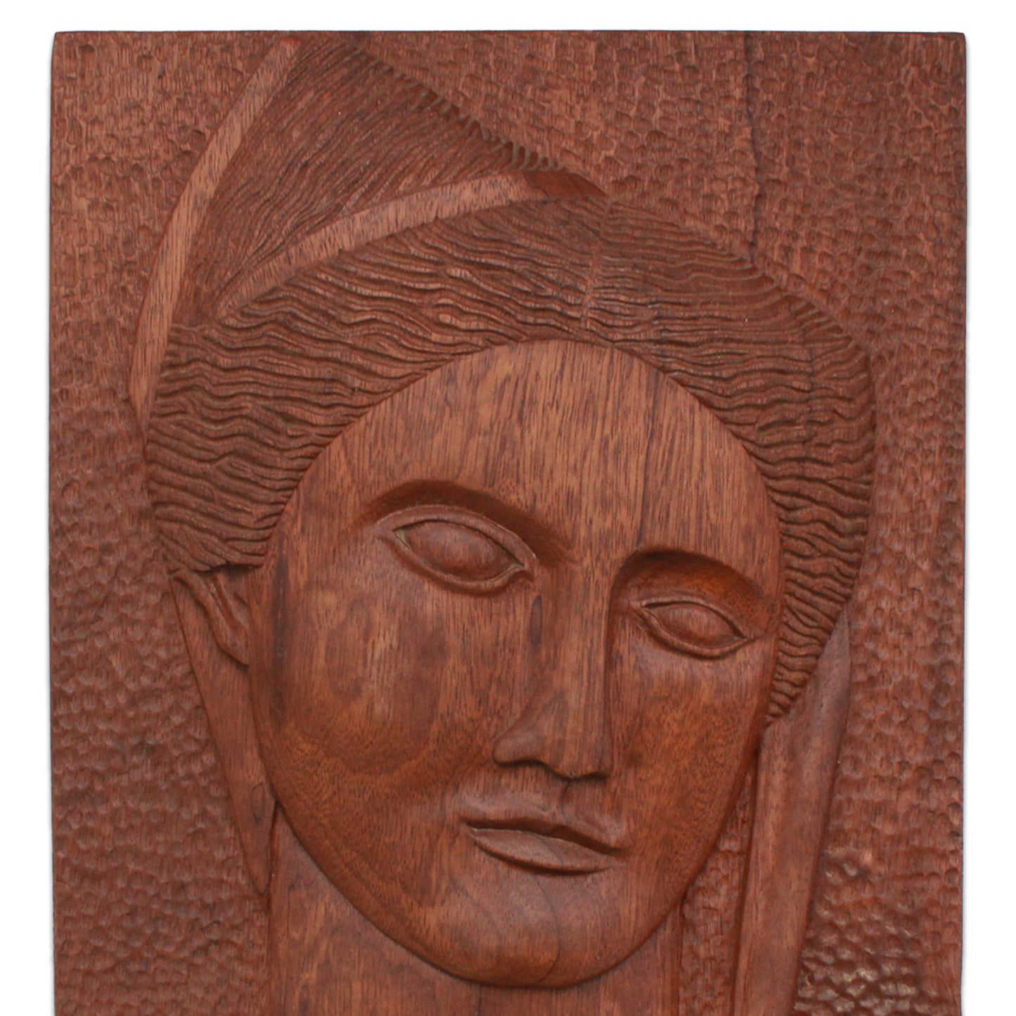 Mid-Century Carved Plaque of Demeter