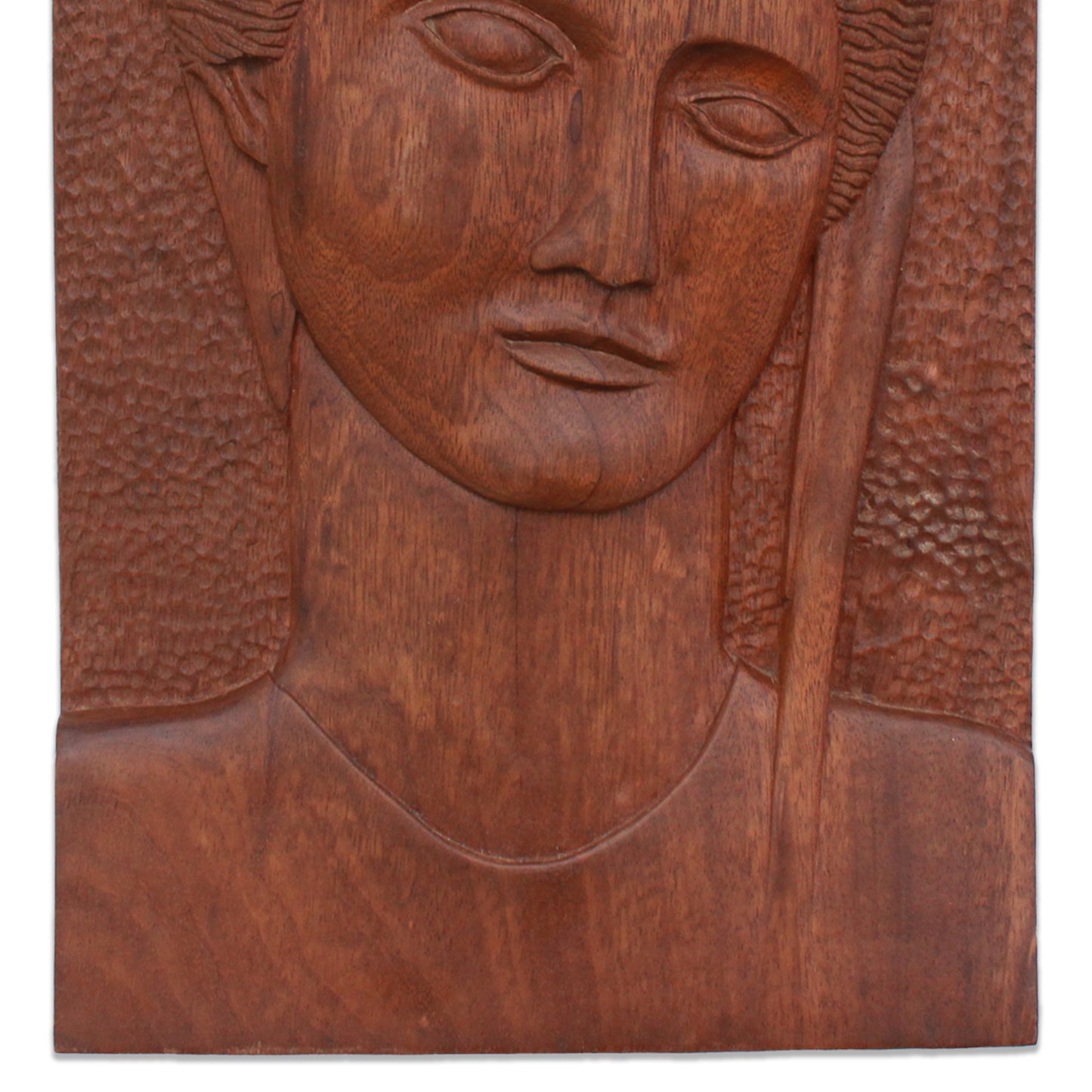 Mid-Century Carved Plaque of Demeter